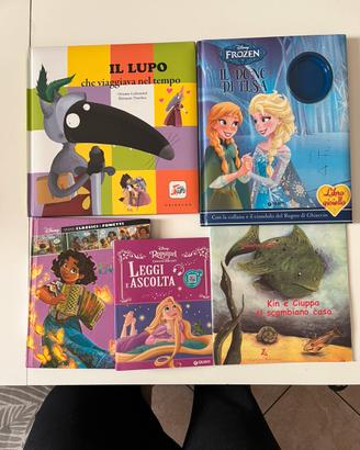 Libri per bambini vari, lotto di 5 libri