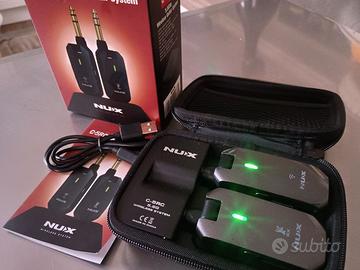 NUX C-5RC 5.8GHZ wireless per chit/bas - MAI USATO