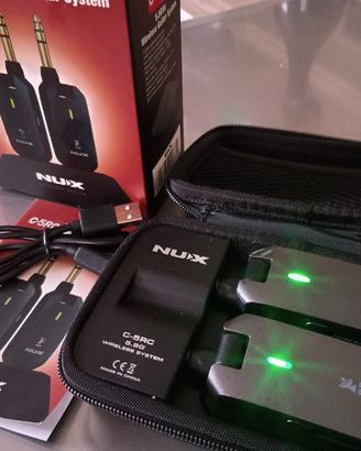 NUX C-5RC 5.8GHZ wireless per chit/bas - MAI USATO