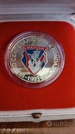 Medaglia argento 100 anni Genoa