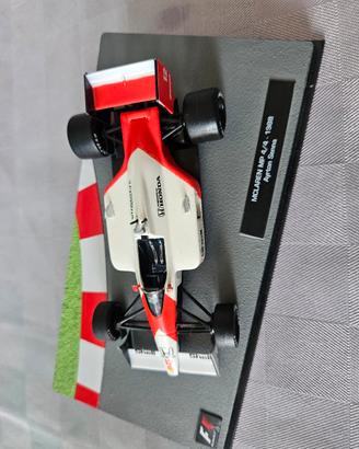 vari modelli Formula 1 in scala