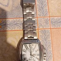 Orologio da polso vintage Enrico Coveri in acciaio