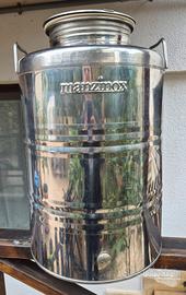 Bidone inox 18/10. 50 litri