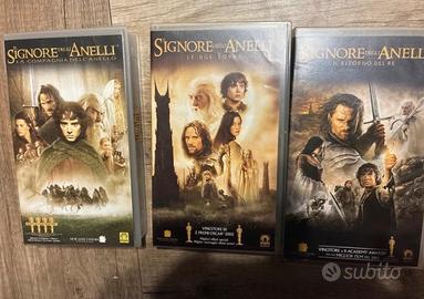 Videocassette signore degli anelli