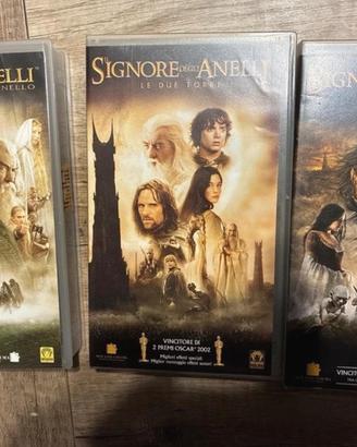 Videocassette signore degli anelli