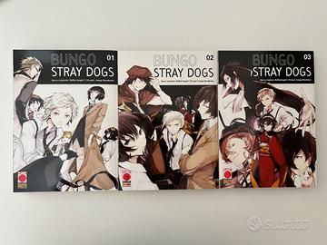 lot manga bungo stray dogs 1-3
