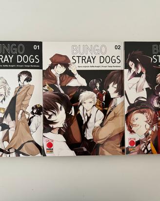 lot manga bungo stray dogs 1-3