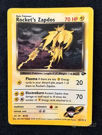 Pokemon Rocket's Zapdos 15/132 Gym Challenge