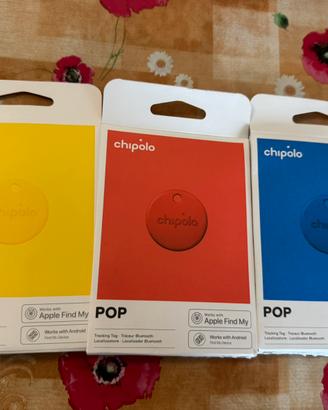 Chipolo POP Tracker Tag - Colorato (3 pezzi)