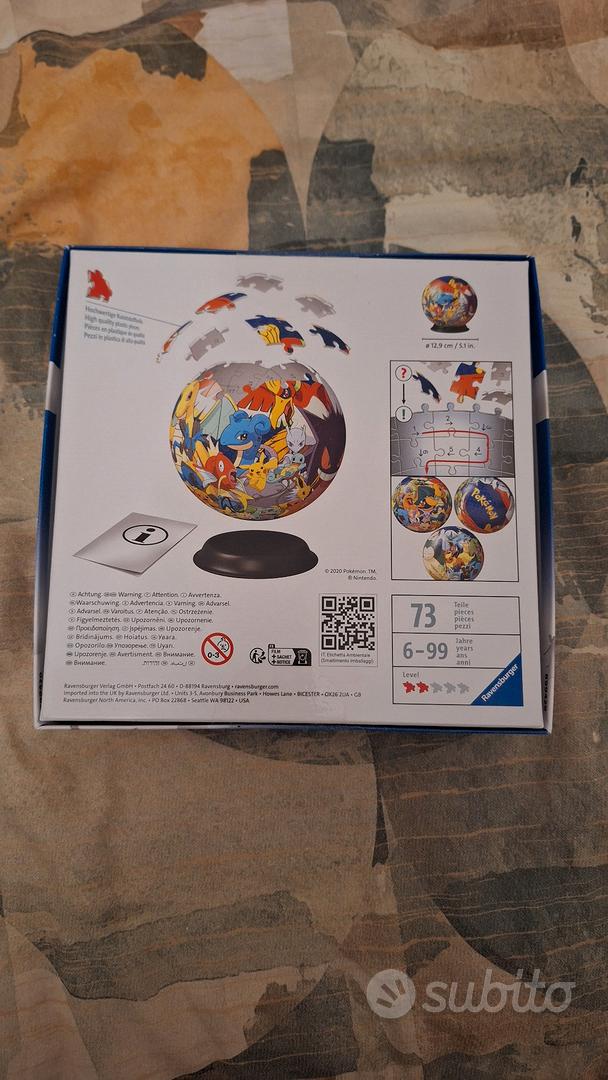 Puzzle 3D Pokemon - Collezionismo In vendita a Roma