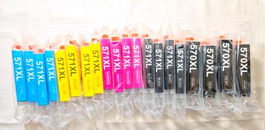 20 cartucce 570XL e 571XL per Canon