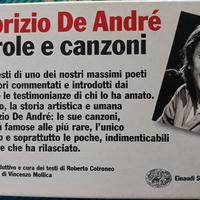 libro + vhs Fabrizio De André 