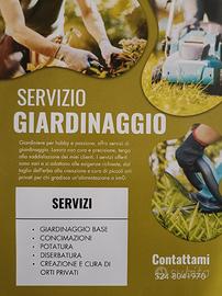 Servizio giardinaggio