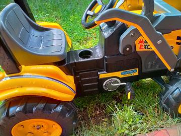 MAXI Excavator Peg-Perego + carrettino