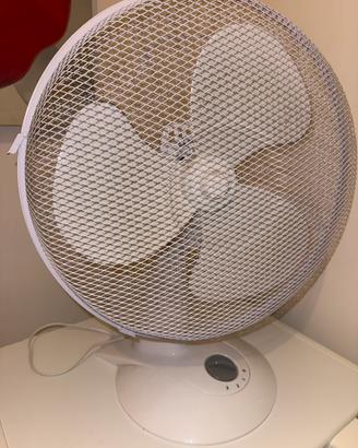 Ventilatore da Tavolo Bianco