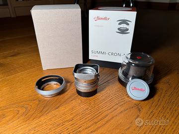 leica leitz mandler 35mm f/2 type IV ottone VM