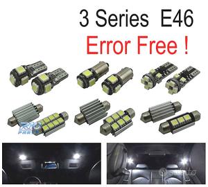 KIT 20 LAMPADE LED INTERNE BMW E46 M3 318I 318TI 3