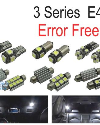 KIT 20 LAMPADE LED INTERNE BMW E46 M3 318I 318TI 3