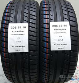2 GOMME 205 55 16 KORMORAN BR1624