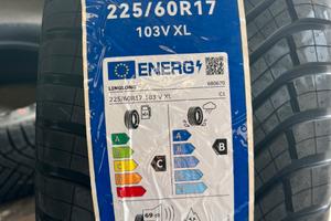 2 Pneumatici auto 225/60 R 17  gomme 4 stagioni