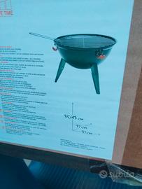Barbecue portatile uso campeggio 