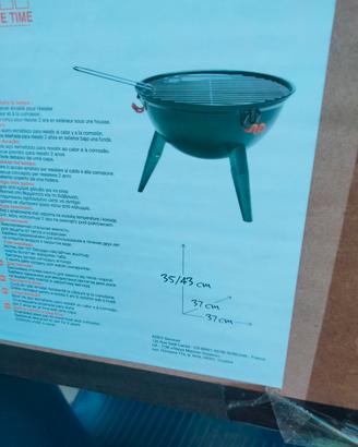Barbecue portatile uso campeggio 