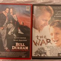 Coppia di vhs/videocassette film con Kevin Costner