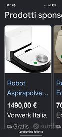 Rovot aspirapolvere vorwerk vr7