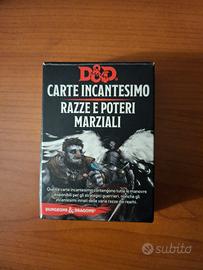 Carte incantesimo Razze dnd 5e d&d dungeon ded