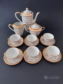 Set da caffè Richard Ginori Modello Tosca