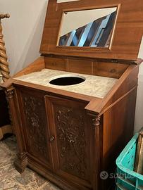 Mobile credenza da bagno con lavabo
