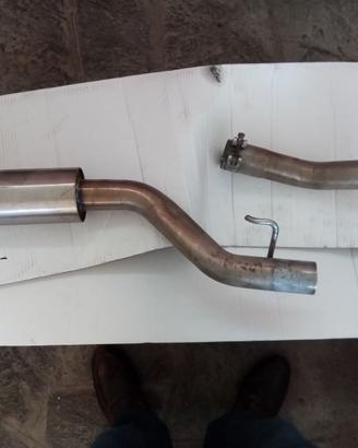 scarico inox Cobra per BMW Z3 1.9 140  cv