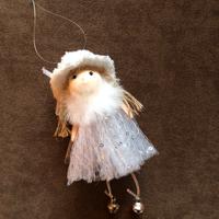 Decorazione Angelo Natalizio da Appendere