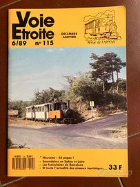 rivistra treni francese Voie étroite APPEVA sncf