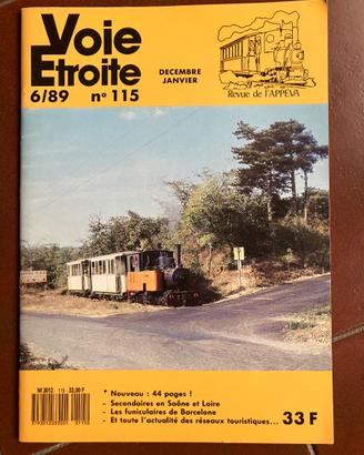 rivistra treni francese Voie étroite APPEVA sncf