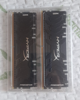 RAM DDR4 16GB (2x8GB) HyperX Predator RGB 3200MHz 