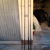 Set di 4 canne carpfishing