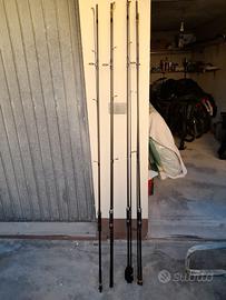 Set di 4 canne carpfishing