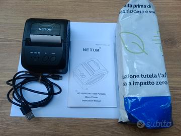 Netum stampante termica per scontrini 58 mm