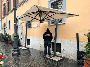 Stock N° 05 Ombrelloni Pensili mt 3,00 x 2,00