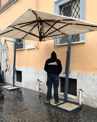 Stock N° 05 Ombrelloni Pensili mt 3,00 x 2,00