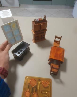 set cucina x casa delle bambole