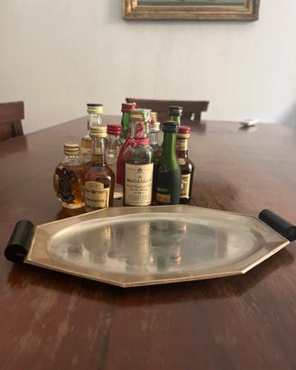 Set bar vintage Art Deco’ e 11 mignon d’epoca
