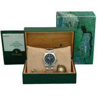 Rolex Explorer 14270 36mm Full Set Quadrante Nero