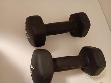 Manubri da palestra 3 kg