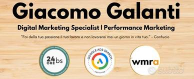 Giovane Social media manager per collaborazione