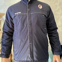 Giubbotto blu Errea Bari calcio taglia M