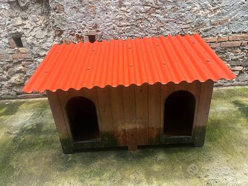 Cuccia doppia per cani di grossa taglia