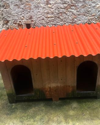 Cuccia doppia per cani di grossa taglia