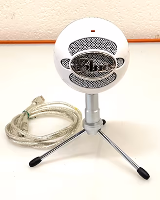 Microfono a Condesatore Usb Blue Snowball Ice